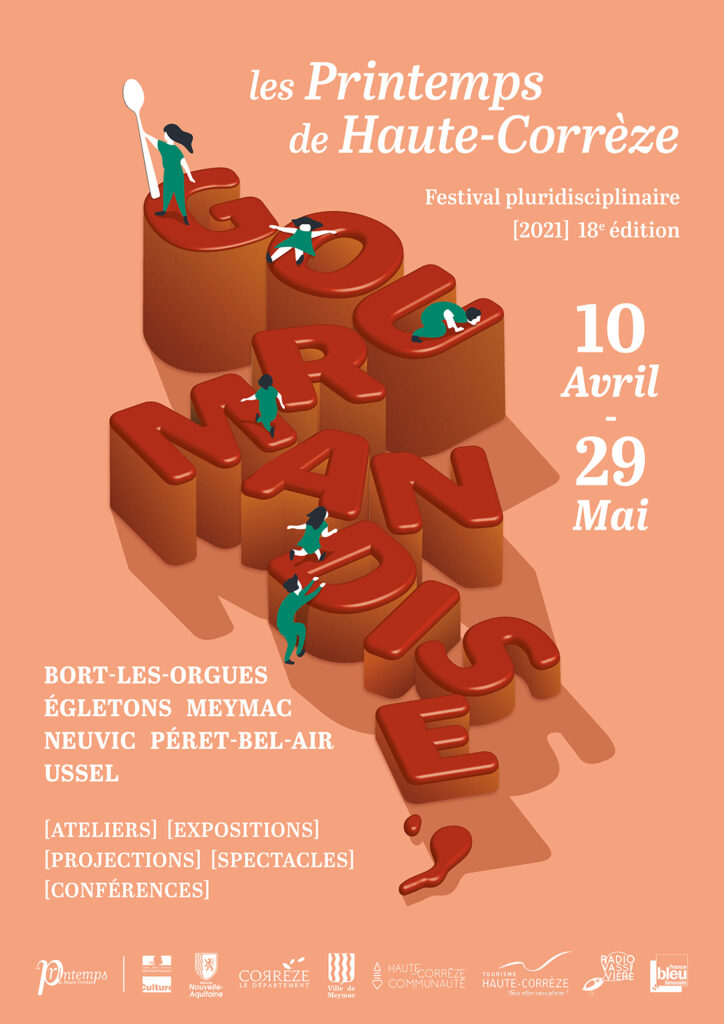 Affiche des Printemps de Haute Corrèze 2021
