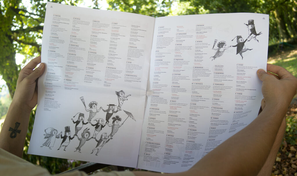 Catalogue 2020 des édition Le Tripode, pages intérieures 4/4