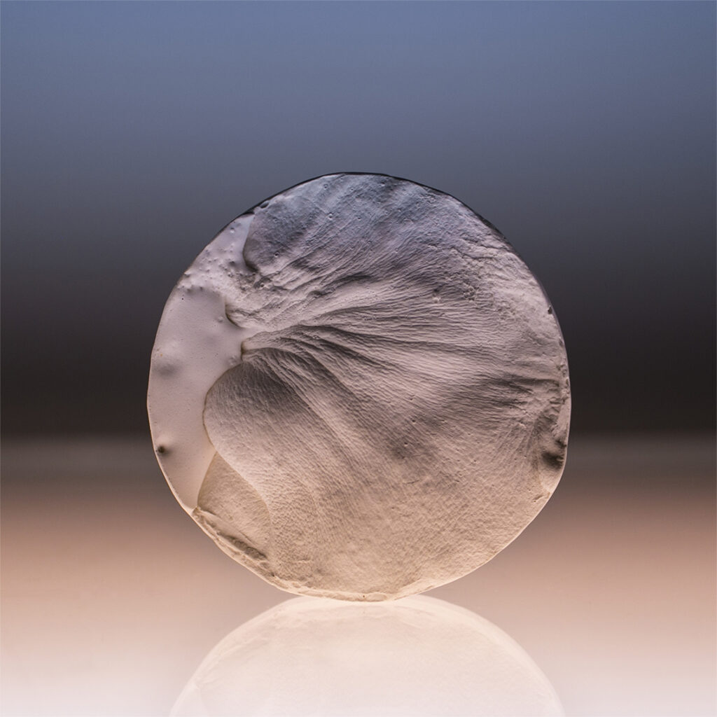 Moulage en plâtre de Clara Audureau Sans titre, 2016.