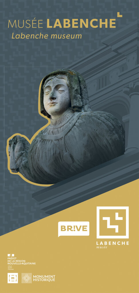 Dépliant de présentation du musée Labenche, version 2023, couverture
