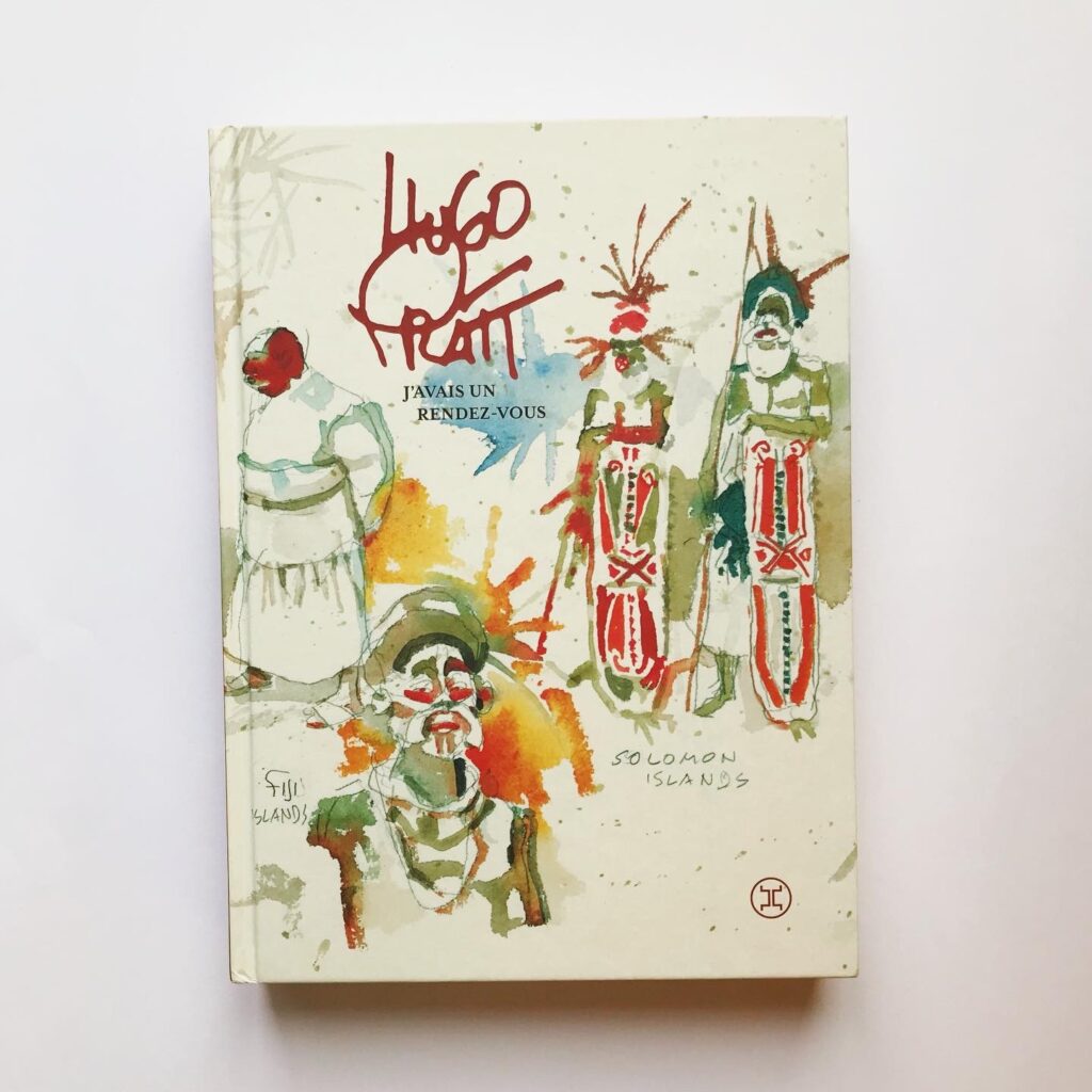 Livre Hugo Pratt J'avais un rendez-vous, couverture