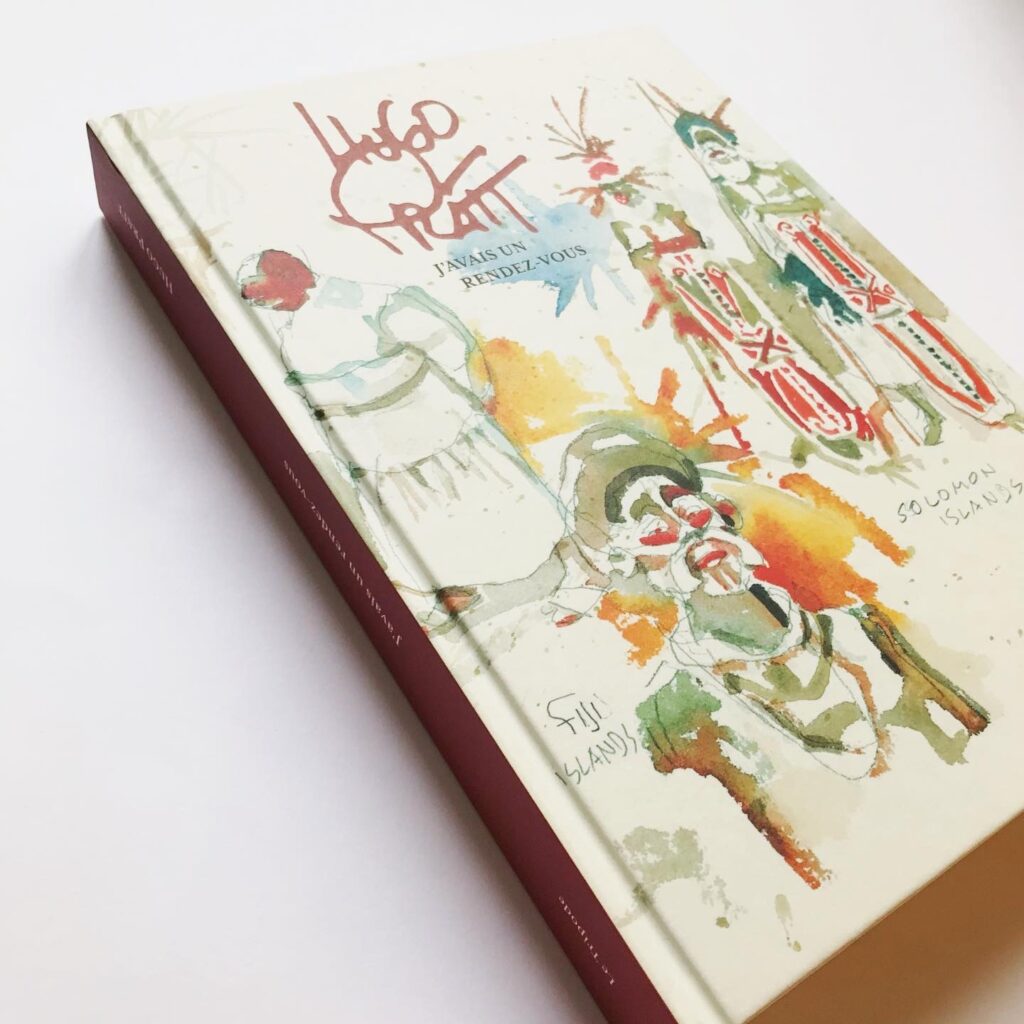 Vue extérieure du livre Hugo Pratt J'avais un rendez-vous 2/2